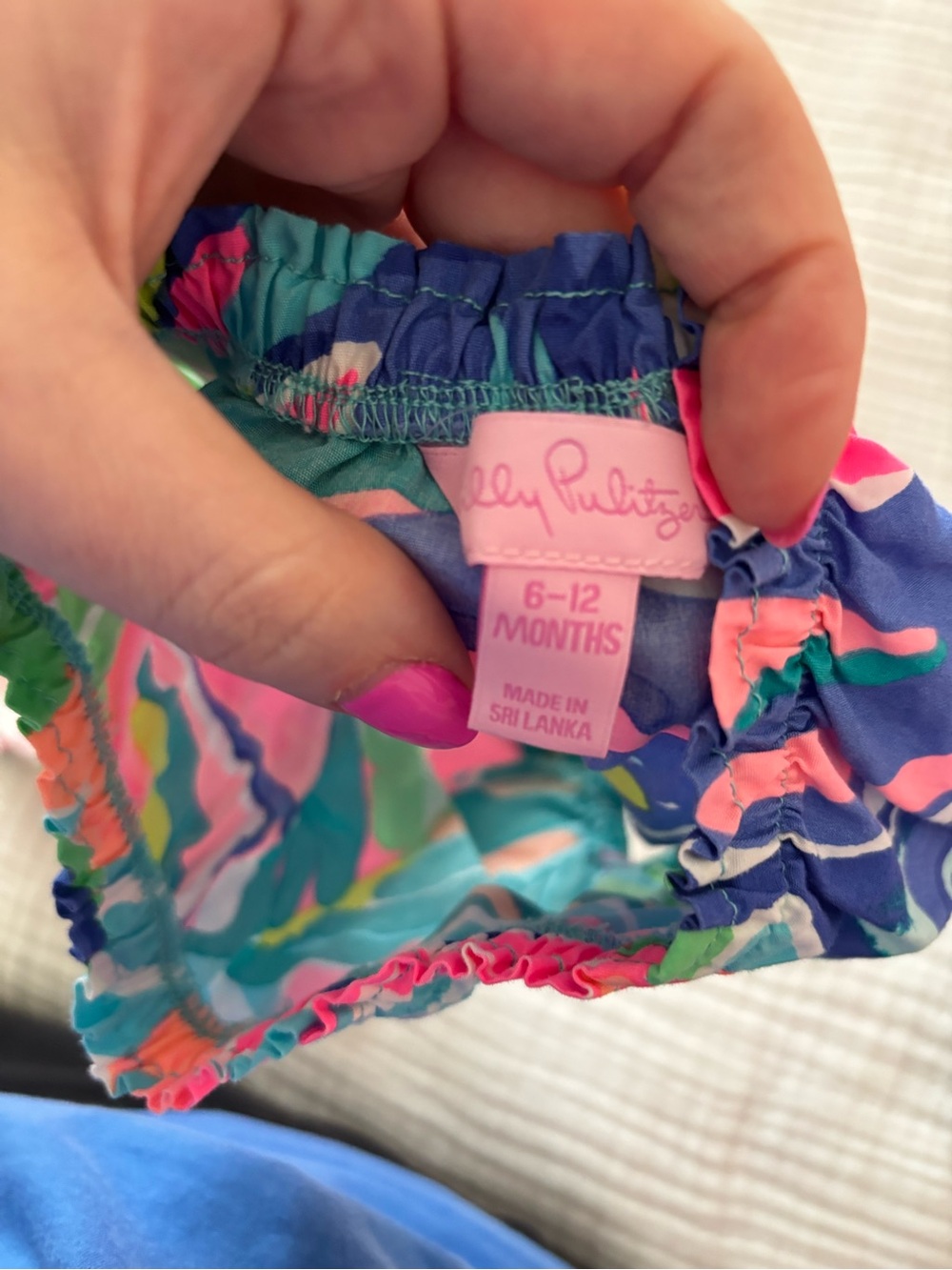 Lilly Pulitzer baby girl dress with bloomers 6-12 months NWOT - Picture 3 of 3
